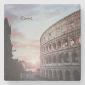 Rom Antike Architektur Sonnenuntergang Stadt Steinuntersetzer (Vorderseite)