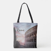 Rom Antike Architektur Sonnenuntergang Stadt Tasche (Rückseite)