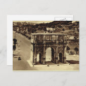 Rom, Arch of Constantine Postkarte (Vorne/Hinten)
