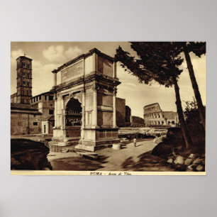 Rom, Arch of Titus Poster