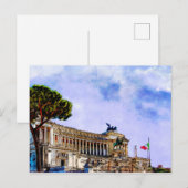 Rom Art #rome Postkarte (Vorne/Hinten)
