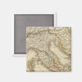 Rom Atlas Map Magnet (Vorderseite/Rückseite)