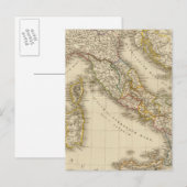 Rom Atlas Map Postkarte (Vorne/Hinten)
