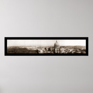 Rom aus dem Vatikanischen Foto 1909 Poster