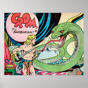 Rom Barbarian Art Print #1 Poster