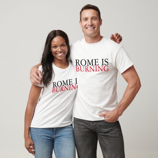Rom brennt T-Shirt (Unisex)