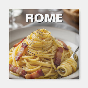Rom Carbonara Italien Reisen Magnet