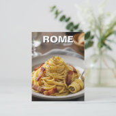 Rom Carbonara Italien Reisen Postkarte (Stehend Vorderseite)