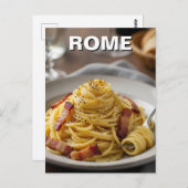 Rom Carbonara Italien Reisen Postkarte (Vorne/Hinten)