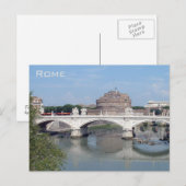Rom - Castel Sant Angelo Postkarte (Vorne/Hinten)