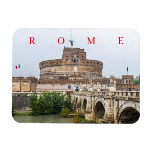 Rom Castel Sant'Angelo Kühlschrankmagnet Magnet