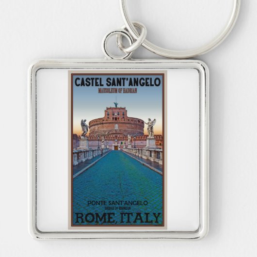 Rom - Castel Sant'Angelo Schlüsselanhänger (Vorne)