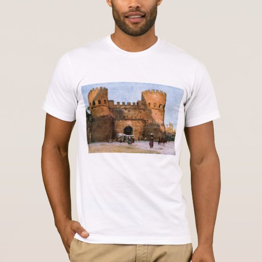 Rom Castle Mens T - Shirt (Vorderseite)