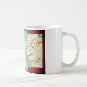 Rom City Map Kaffeetasse