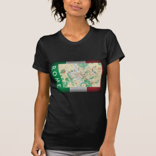 Rom City Map T-Shirt
