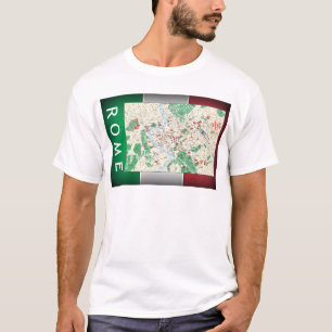 Rom City Map T-Shirt