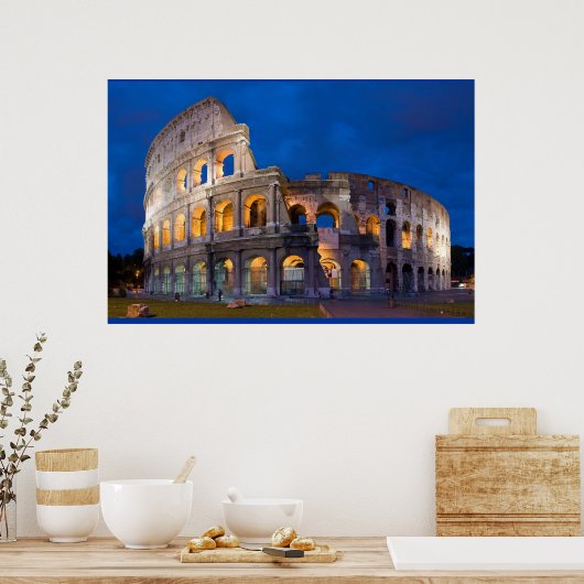 Rom-Colleseum-Plakat AB 8.99 Poster (Küche)