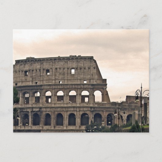Rom, Colosseo Postkarte (Vorderseite)