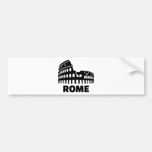 Rom colosseum autoaufkleber (Vorne)