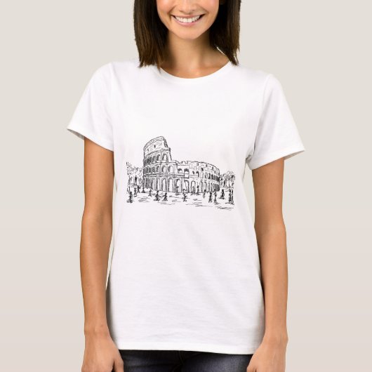 Rom colosseum T-Shirt (Vorderseite)