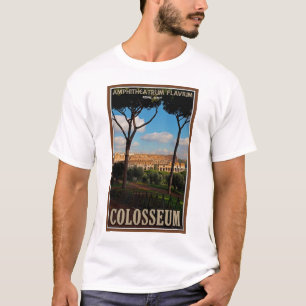 Rom - Colosseum von Palatine-Hügel T-Shirt