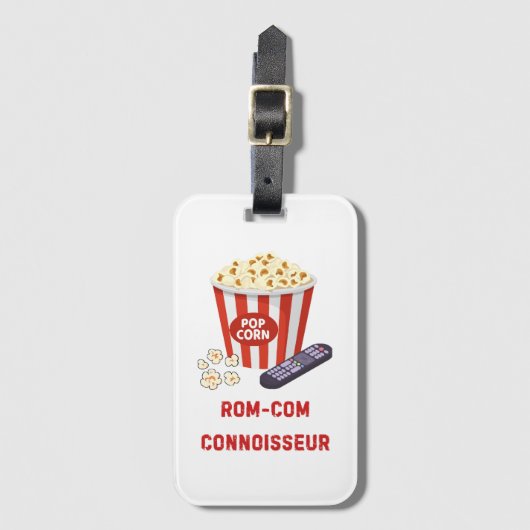 Rom-Com Kenner Gepäckanhänger (Vorderseite Vertikal)