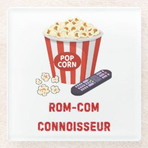 Rom-Com Kenner Glasuntersetzer