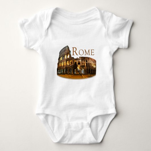 Rom: Das Kolosseum Baby Strampler (Vorderseite)