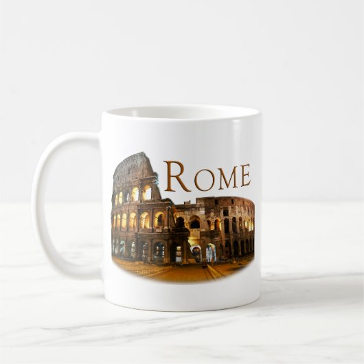Rom: Das Kolosseum Kaffeetasse (Links)