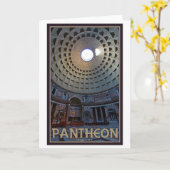 Rom - Das Pantheon Karte (Gelbe Blume)