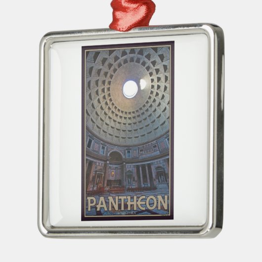 Rom - der Pantheon Ornament Aus Metall (Links)