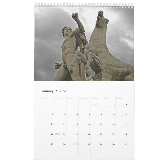 ROM die ewige Stadt Kalender (Jan 2026)