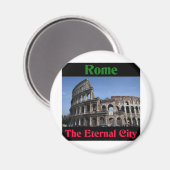 Rom Die ewige Stadt. Magnet (Vorderseite/Rückseite)