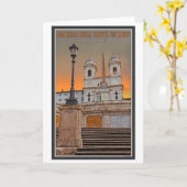 Rom - die Spanisch-Schritte Karte (Gelbe Blume)