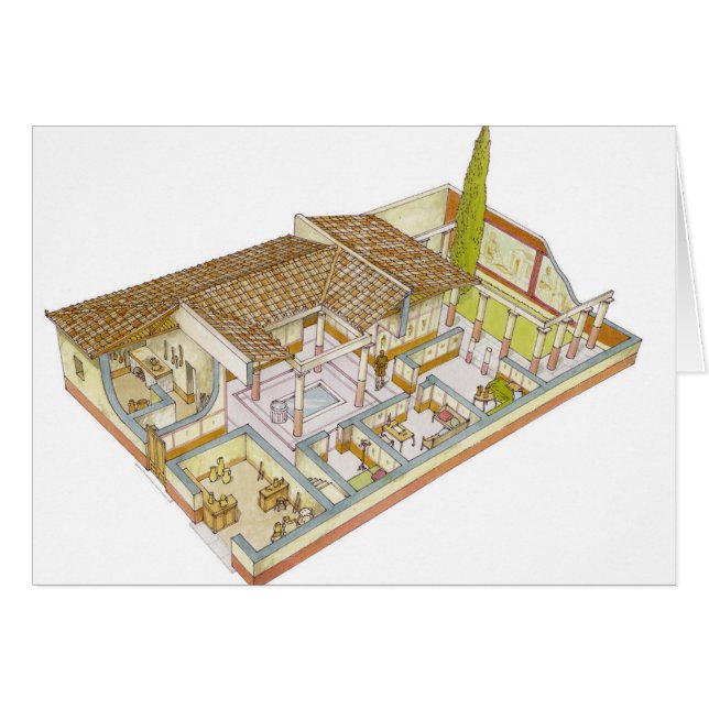Rom. Domus (Vorderseite (Horizontal))