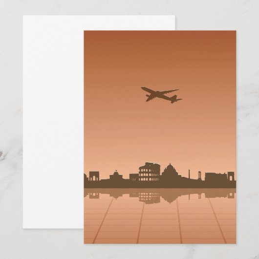 Rom - Einladungen (Vorne/Hinten)