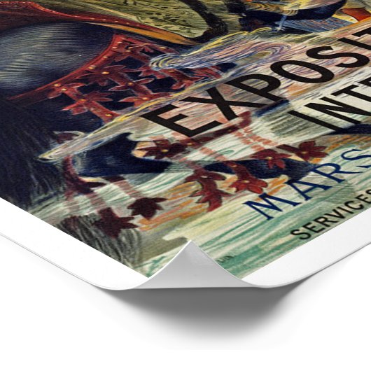 Rom ~ Exposition Internationale 1911 Poster (Ecke)