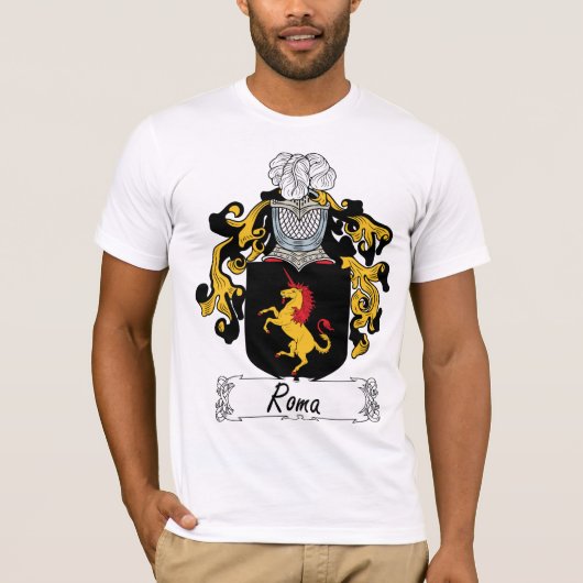 Rom-Familienwappen T-Shirt (Vorderseite)