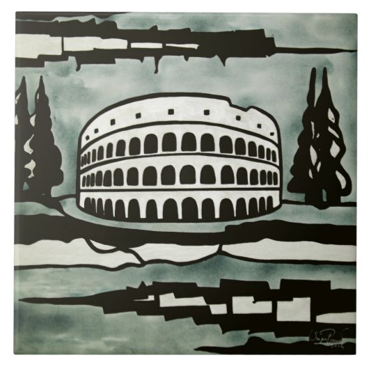 Rom Fliese (Vorderseite)