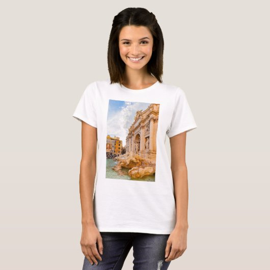 Rom Fontaine de Trevi T-Shirt (Vorne ganz)