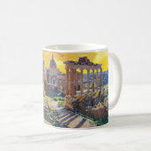 Rom Forum Romanum Architecture Italien #3 Kaffeetasse (VorderseiteRechts)