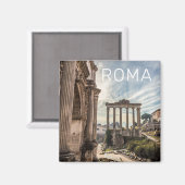 Rom Forum Romanum Italien Feiertag Souvenir Magnet (Vorderseite/Rückseite)