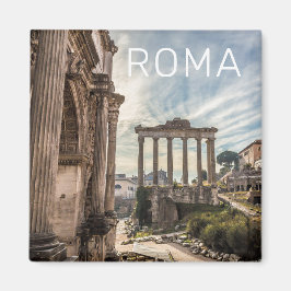 Rom Forum Romanum Italien Feiertag Souvenir Magnet