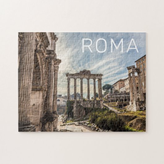 Rom Forum Romanum Italien Feiertag Souvenir Puzzle (Horizontal)