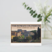 Rom - Forum Romanum und Kolosseum Postkarte (Stehend Vorderseite)