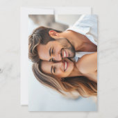 Rom Foto Save the Date Hochzeitsziel Einladung (Rückseite)