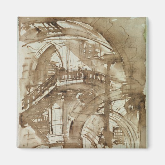 Rom-Gefängnis, c.1744-5 Magnet (Vorne)