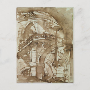 Rom-Gefängnis, c.1744-5 Postkarte