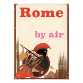 Rom-Gladiator-Flugplakat Fotodruck (Vorne)