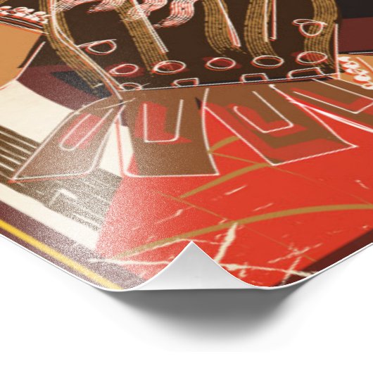 Rom-Gladiator-Flugplakat Fotodruck (Ecke)